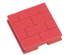 (Bayko 4) Brick, Full, RED